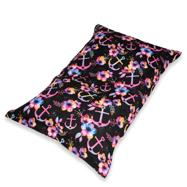 Chillstar bedruckter Sitzsack XXL Maritime Blossoms...