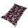 Chillstar bedruckter Sitzsack XXL Maritime Blossoms Regenbogen Schwarz | 330 Liter  135 x 175 cm